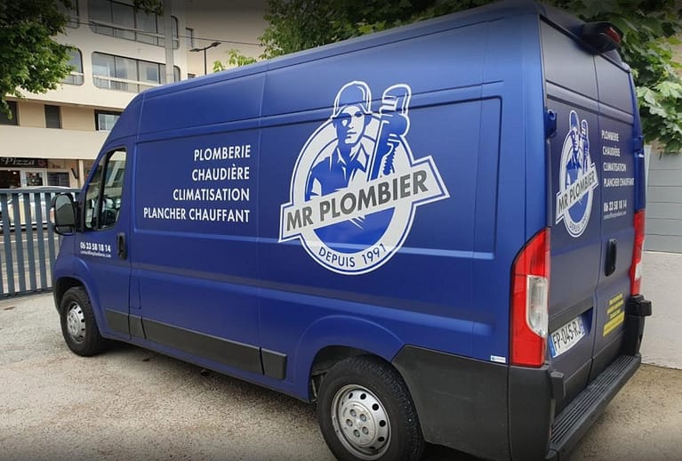 Camion Mr Plombier